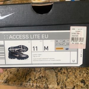 Previously worn Nike Access  Lite Golf shoes